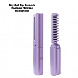 Mey İthalat® Şarjlı Saç Düzleştirici Tarak