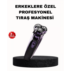 Mey İthalat® Şarjlı Saç ve Sakal Tıraş Makinesi Kablosuz Kompakt Tasarımlı