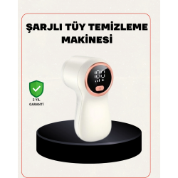 Mey İthalat® Şarjlı Tüy Temizleyici Paslanmaz Çelik Bıçaklı