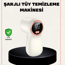 Mey İthalat® Şarjlı Tüy Temizleyici Paslanmaz Çelik Bıçaklı