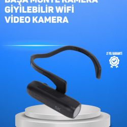 Mey İthalat® Sarsıntı Önleyici 5K Video Kayıt Kamerası