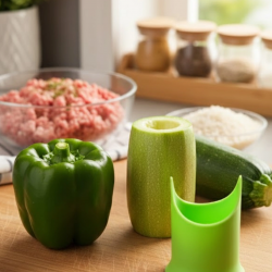 Mey İthalat® Sebze İç Temizleyici Pratik Biber ve Kabak Çekirdek Çıkarıcı