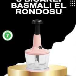 Mey İthalat® Sebze Soğan Doğrayıcı Manuel Güçlü Gövdeli