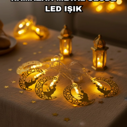 Mey İthalat® SECDE RAMAZAN LED IŞIK