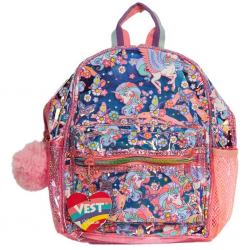 Mey İthalat® Şeffaf Hologramlı Unicorn Sırt Çantası