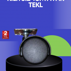 Mey İthalat® Sehpa ve Ekipmanlar İçin 4 cm Kilitsiz Ayak Tekli