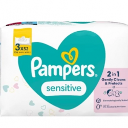 Mey İthalat® Islak Havlu Mendil 3'Lü 156 Yaprak