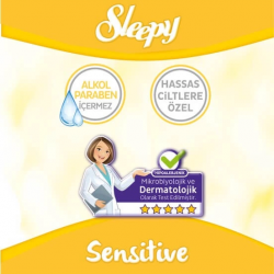 Mey İthalat® Sensitive Islak Havlu Mendil 90 Adet