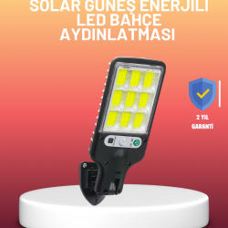 Mey İthalat® Sensörlü Bahçe ve Duvar Lambası Zahmetsiz Çözüm