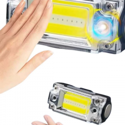 Mey İthalat® Sensörlü Kamp Lambası Ayarlanabilir Kafa Lambası Kafa Bantlı