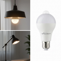 Mey İthalat® Sensörlü LED Lamba Otomatik Algılama Enerji Tasarruflu Aydınlatma