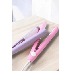 Mey İthalat® Seramik Kaplama Taşınabilir Mini Saç Düzleştirici Seyahat Dostu Tasarım