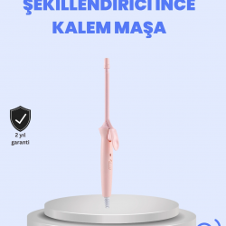 Mey İthalat® Seramik Kaplamalı İnce Saç Maşası 130°C Sabit Isı