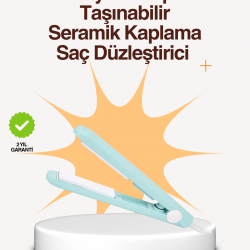 Mey İthalat® Seramik Kaplamalı, Saç Hasarını Azaltan Kısa Saçlara Uygun Bukle Maşası