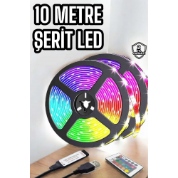 Mey İthalat® Şerit Led Yeni Nesil 10 Metre Her Ortama Uygun