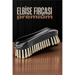 Mey İthalat® Sert Kıllı Elbise Fırçası - Pantolon Paça Fırçası -  Ayakkabı Bot Süet Nubuk Fırçası