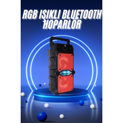 Mey İthalat® Ses Bombası Kablosuz Bluetooth Hoparlör Çift Çıkışlı Yüksek Ses Kaliteli Hoparlör