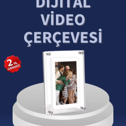 Mey İthalat® Ses Kontrol Tuşlu 7 İnç Dijital Fotoğraf Çerçevesi – Kolay ve Pratik Kullanım