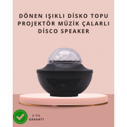 Mey İthalat® Sesle Aktive Olabilen Uzaktan Kumandalı Ayarlanabilir Galaxy Gece Lambası