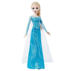 Mey İthalat® Sesli Disney Karlar Ülkesi Şarkı Söyleyen Elsa Bebek 30 cm