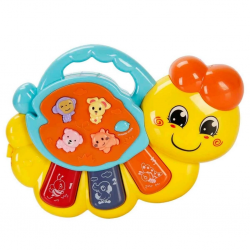 Mey İthalat® Sesli ve Işıklı Piyanolu Tırtıl