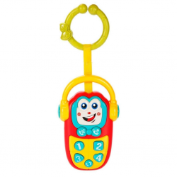 Mey İthalat® Sesli ve Işıklı Telefon Puset Oyuncağı