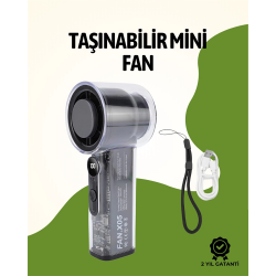 Mey İthalat® Sessiz Çalışan Taşınabilir Fan | Dijital Göstergeli | 100 Kademeli Hız Ayarı