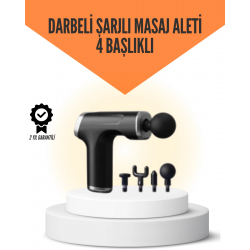 Mey İthalat® Sessiz Çalışan Taşınabilir Kas Masaj Aleti
