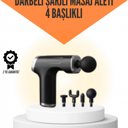 Mey İthalat® Sessiz Çalışan Taşınabilir Kas Masaj Aleti