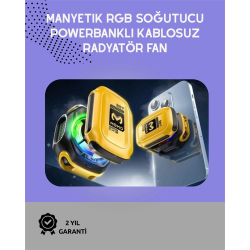 Mey İthalat® Sessiz Çalışan Yarı İletken Telefon Soğutucu | iOS ve Android Uyumlu | 10W Güç