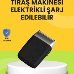 Mey İthalat® Sessiz, Güçlü ve Şık: Erkeklere Özel Şarjlı Tıraş Makinesi