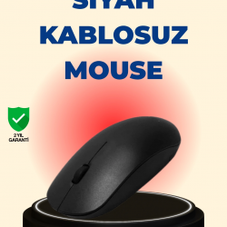 Mey İthalat® Sessiz ve Ergonomik Mouse – USB Bağlantılı ve DPI Ayarlı