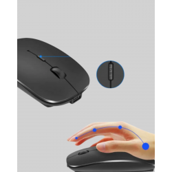 Mey İthalat® Sessiz ve Ergonomik Mouse – USB Bağlantılı ve DPI Ayarlı