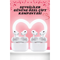 Mey İthalat® Sevgiliye Hediye Çift Kulaklığı Yeni Nesil Pro Kulaklık Sevgililer Gününe Özel Kampanya