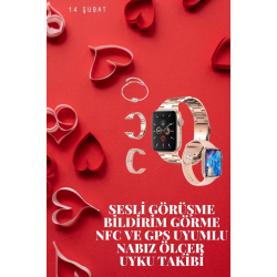 Mey İthalat® Sevgiliye Özel Yeni Nesil Akıllı Saat Çiftlere Özel Kampanya Çift Saatleri
