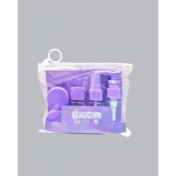 Mey İthalat® Seyahat Bakım Seti 5 Parça Sızdırmaz Şeffaf Kapaklı 30ml