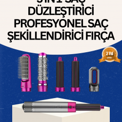 Mey İthalat® Seyahat Boyu Taşınabilir Profesyonel Saç Şekillendirici Set
