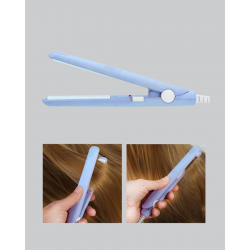 Mey İthalat® Seyahat Tipi Mini Saç Düzleştirici – Seramik Kaplama, Hızlı Isınma, Kompakt Tasarım