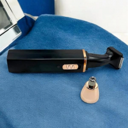 Mey İthalat® Seyahat Tipi Mini Taşınabilir Siyah Burun Kulak Yanak Kıl ve Tüy Temizleme Makinesi