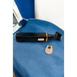 Mey İthalat® Seyahat Tipi Mini Taşınabilir Siyah Burun Kulak Yanak Kıl ve Tüy Temizleme Makinesi