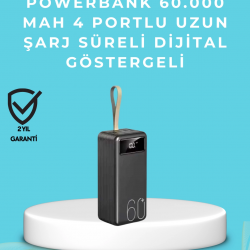 Mey İthalat® Seyahat ve Kamp İçin Portatif Güç Kaynağı Powerbank