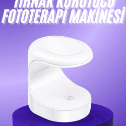 Mey İthalat® Seyehat Tipi Mini Oje Kurutucu Ultraviole Mor Işık Protez Tırnak Kurutucu