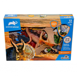 Mey İthalat® SH-D5903 Kutulu 12 Parça Dinozor Seti - Vardem Oyuncak