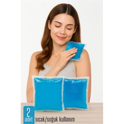 Mey İthalat® Sıcak Soğuk Kompres Jel 2 Lİ PAKET Cold Pack Hot Pack Şişlik Önleyici, Kas Rahatlatıcı