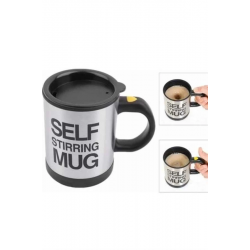 Mey İthalat® Sıcak Tutan Termos Bardak Kendi Kendini Karıştıran Mikser Kupa