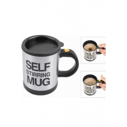 Mey İthalat® Sıcak Tutan Termos Bardak Kendi Kendini Karıştıran Mikser Kupa