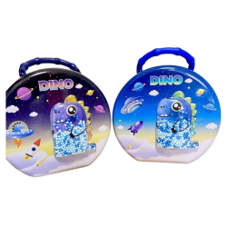 Mey İthalat® Şifreli Metal Dinazor Kumbara