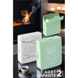 Mey İthalat® Sigara Kutusu 33 Adet Kapasiteli 2 ADET