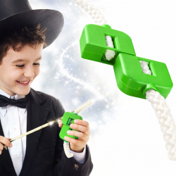 Mey İthalat® Sihirli İp Kesme Oyunu Yeşil Renk – İpi Kes ve Tekrar Birleştir