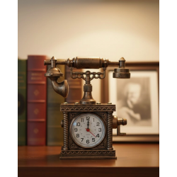 Mey İthalat® Şık Görünümlü Masaüstü Çalar Saat Günlük Kullanıma Uygun